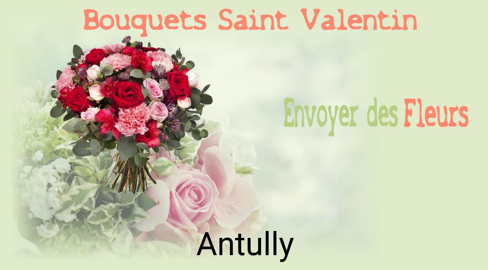 Roses de Saint-Valentin livrées à Antully